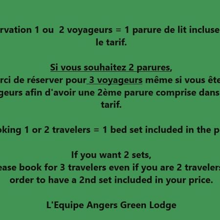 Angers Green Lodge 外观 照片